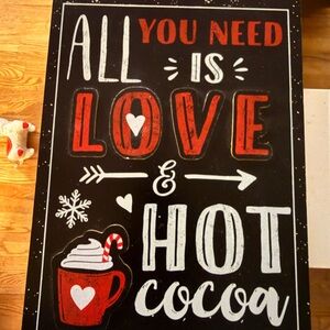 Festive Hot Cocoa Sign